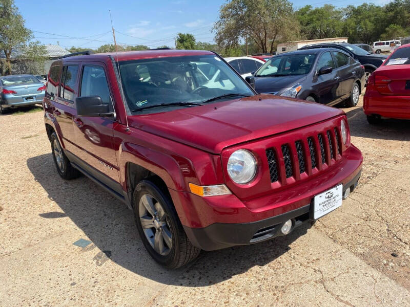 2017 Jeep Patriot for sale at MASTERS AUTO SALE LLC in Lubbock TX