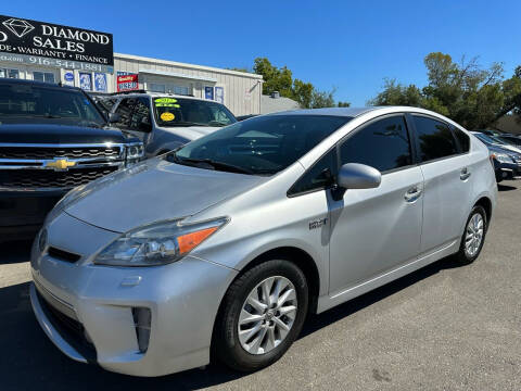 2012 Toyota Prius Plug-in Hybrid for sale at Black Diamond Auto Sales Inc. in Rancho Cordova CA