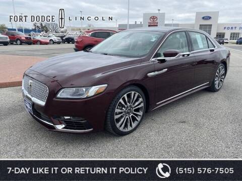 2017 Lincoln Continental for sale at Fort Dodge Ford Lincoln Toyota in Fort Dodge IA