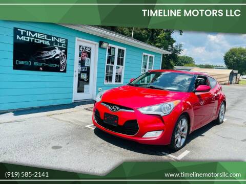 2013 Hyundai Veloster for sale at Timeline Motors LLC in Clayton NC