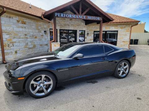 2013 Chevrolet Camaro for sale at Performance Motors Killeen Second Chance in Killeen TX