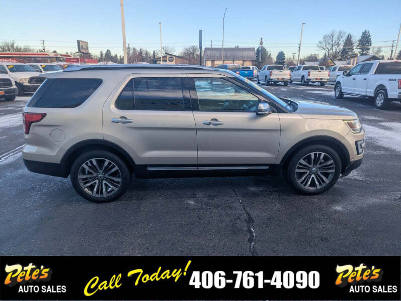 2017 Ford Explorer Platinum