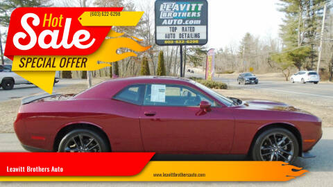 2021 Dodge Challenger for sale at Leavitt Brothers Auto in Hooksett NH