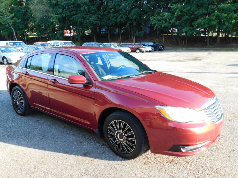 2014 Chrysler 200 for sale at Macrocar Sales Inc in Uniontown OH