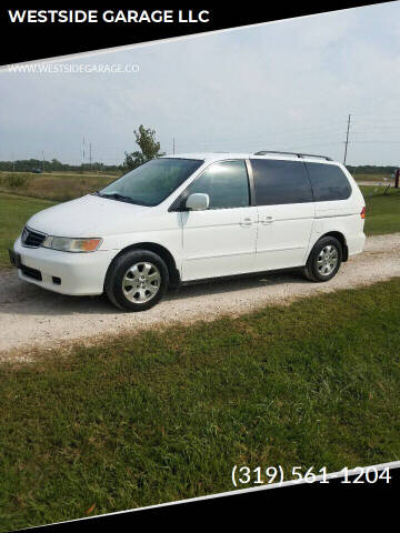 2003 Honda Odyssey for sale at WESTSIDE GARAGE LLC in Keokuk IA