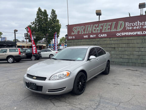 2008 Chevrolet Impala for sale at SPRINGFIELD BROTHERS LLC in Fullerton CA