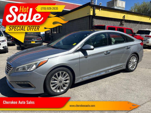 2015 Hyundai Sonata for sale at Cherokee Auto Sales in Acworth GA