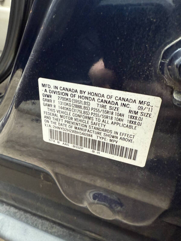 2011 Acura MDX SH-AWD