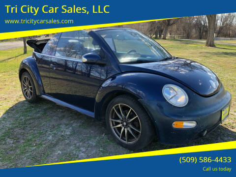 2005 Volkswagen New Beetle Convertible for sale at Tri City Car Sales, LLC in Kennewick WA