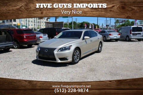 2014 Lexus LS 460 for sale at Five Guys Imports in Austin TX