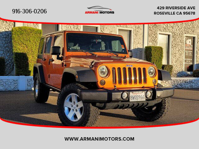 2011 Jeep Wrangler Unlimited for sale at Armani Motors in Roseville CA