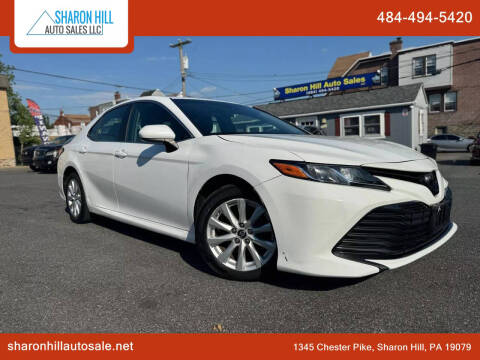 2018 Toyota Camry for sale at Sharon Hill Auto Sales LLC in Sharon Hill PA