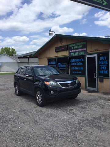 2011 Kia Sorento for sale at Johnson's Auto Sales in Douglas GA