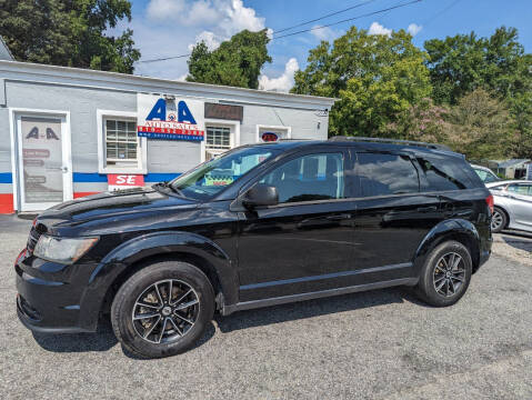 2018 Dodge Journey for sale at A&A Auto Sales in Fuquay Varina NC
