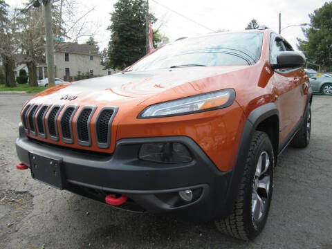 2014 Jeep Cherokee for sale at CARS FOR LESS OUTLET in Morrisville PA