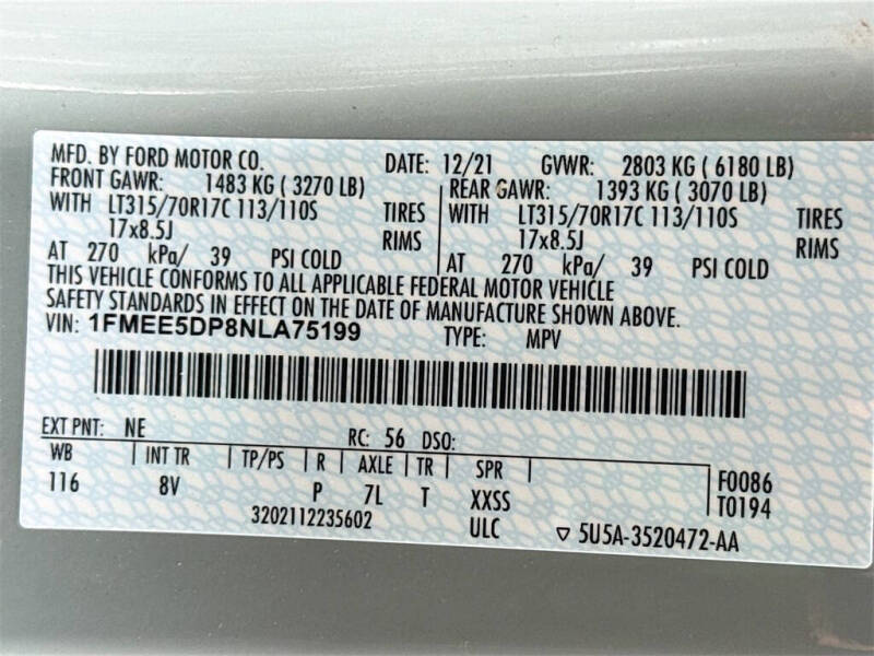 2022 Ford Bronco Badlands Advanced