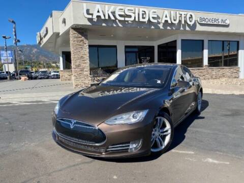 2013 Tesla Model S for sale at Lakeside Auto Brokers in Colorado Springs CO