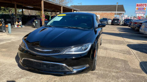 2016 Chrysler 200 for sale at Mario Car Co in South Houston TX