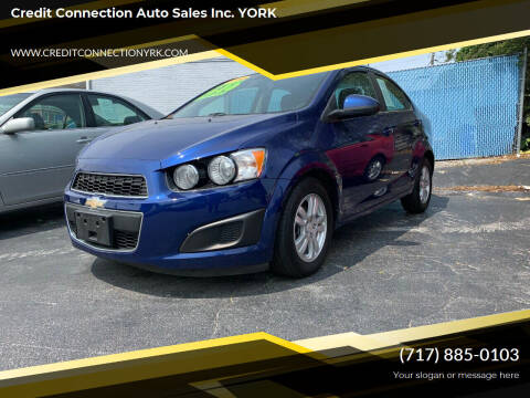 2012 Chevrolet Sonic for sale at Credit Connection Auto Sales Inc. YORK in York PA
