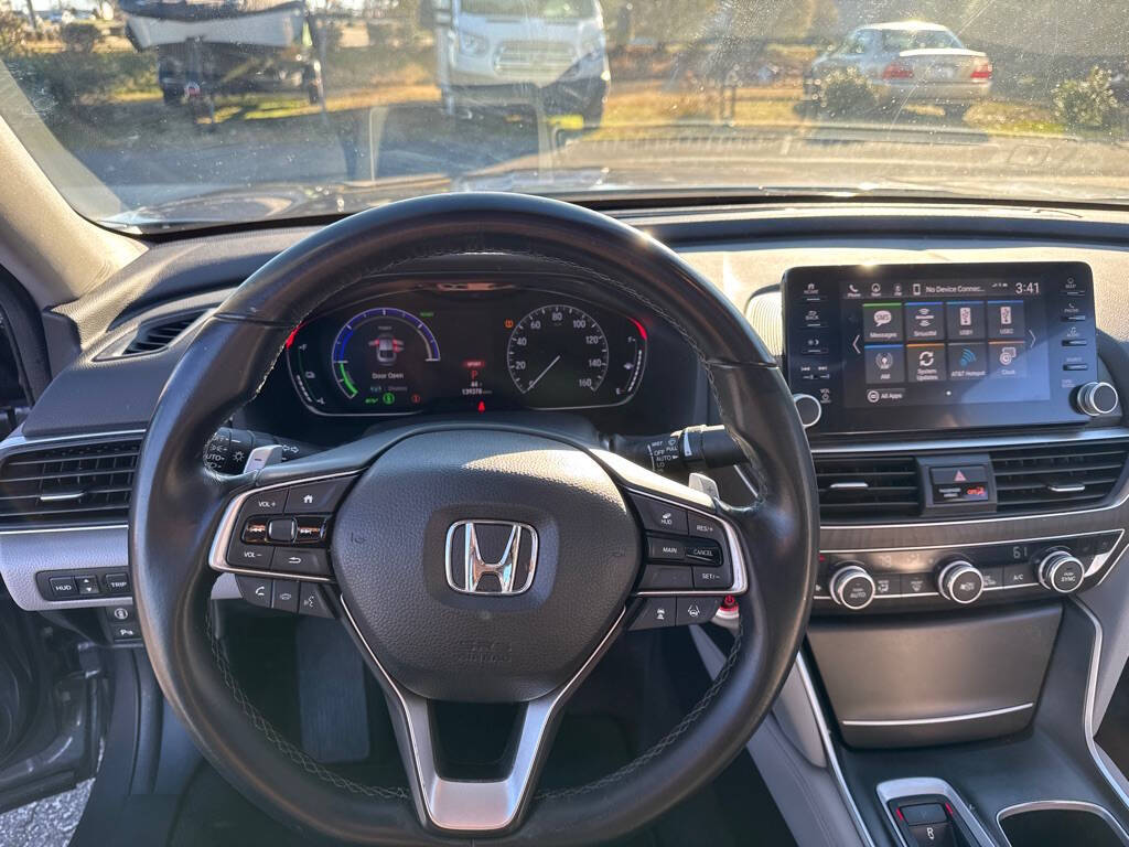 2018 Honda Accord Hybrid for sale at First Place Auto Sales LLC in Rock Hill, SC