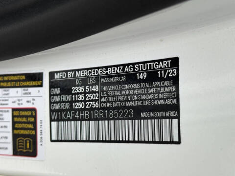 2024 Mercedes-Benz C-Class C 300 4MATIC