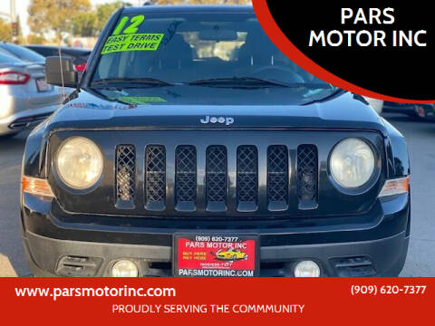 2012 Jeep Patriot for sale at PARS MOTOR INC in Pomona CA