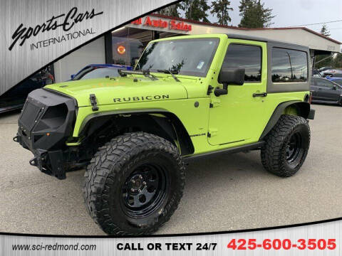 2016 Jeep Wrangler for sale at Sports Cars International in Lynnwood WA