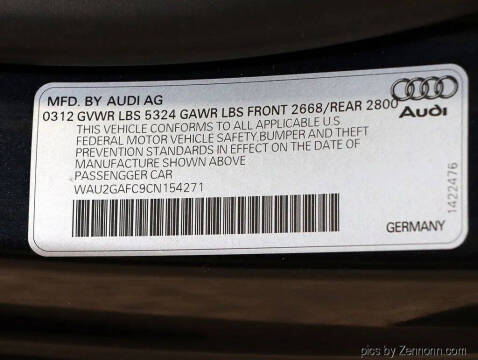 2012 Audi A7 3.0T quattro Prestige