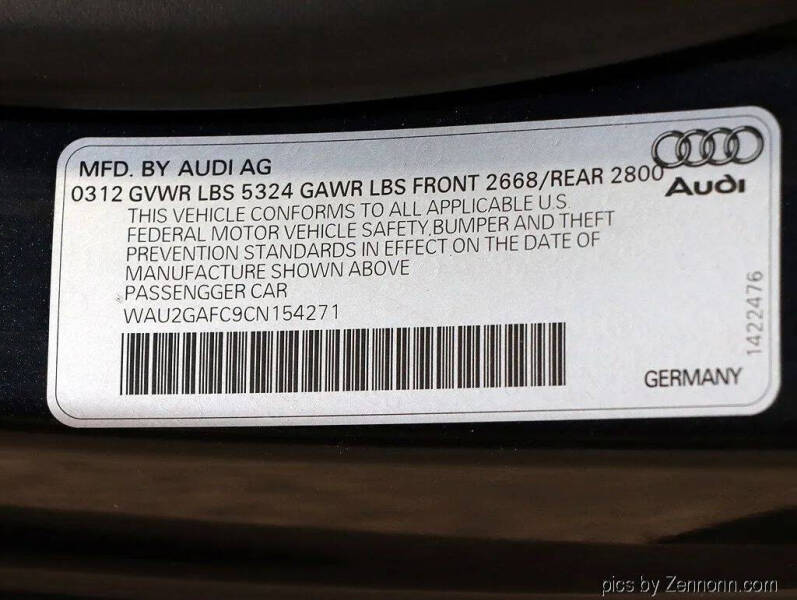 2012 Audi A7 3.0T quattro Prestige