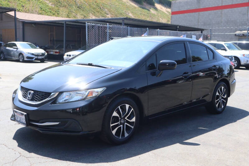 Used 2014 Honda Civic EX with VIN 19XFB2F87EE252551 for sale in San Diego, CA