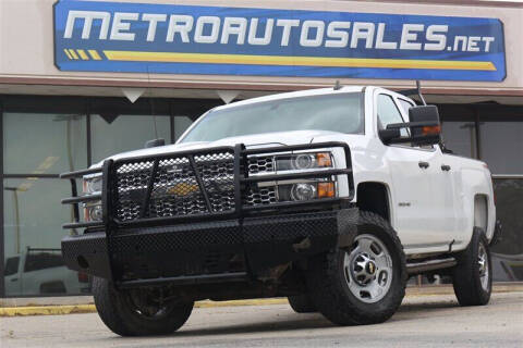 2019 Chevrolet Silverado 2500HD for sale at METRO AUTO SALES in Arlington TX