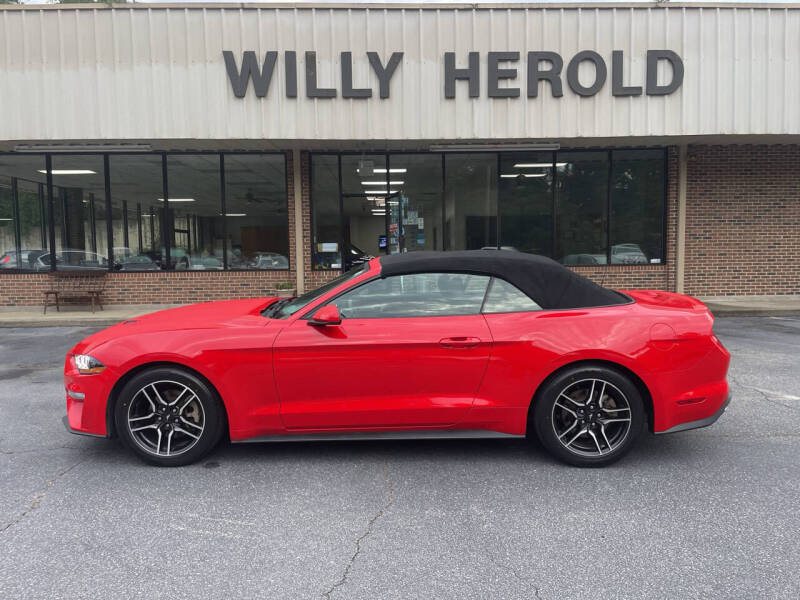 2021 Ford Mustang for sale at Willy Herold Automotive in Columbus GA