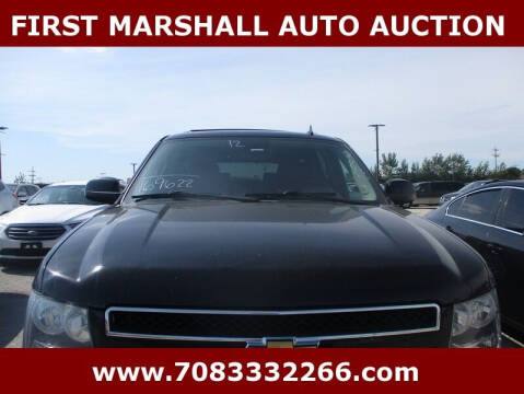 2012 Chevrolet Suburban for sale at First Marshall Auto Auction in Harvey IL