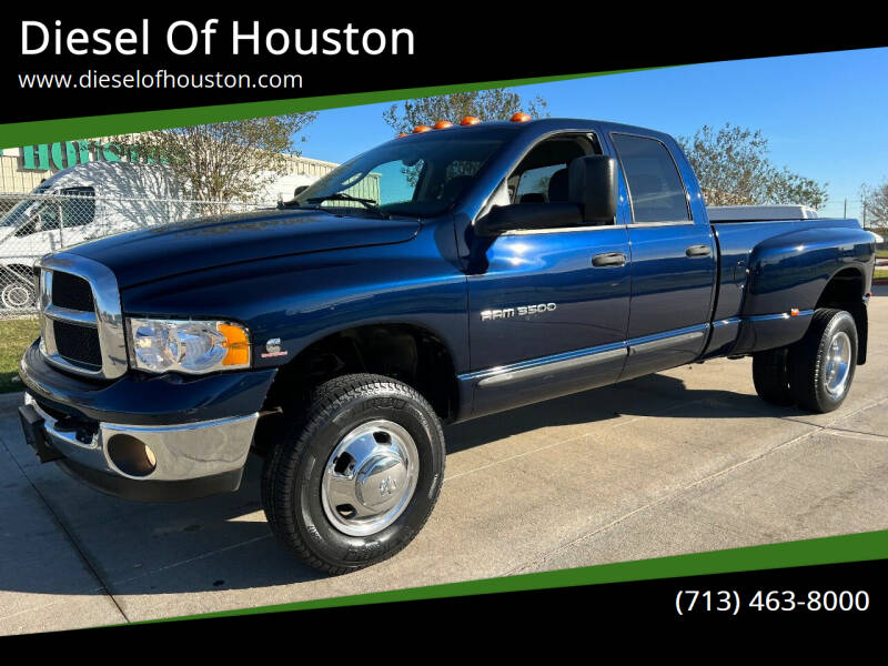 2005 Dodge Ram 3500 for sale at Diesel Of Houston in Houston TX