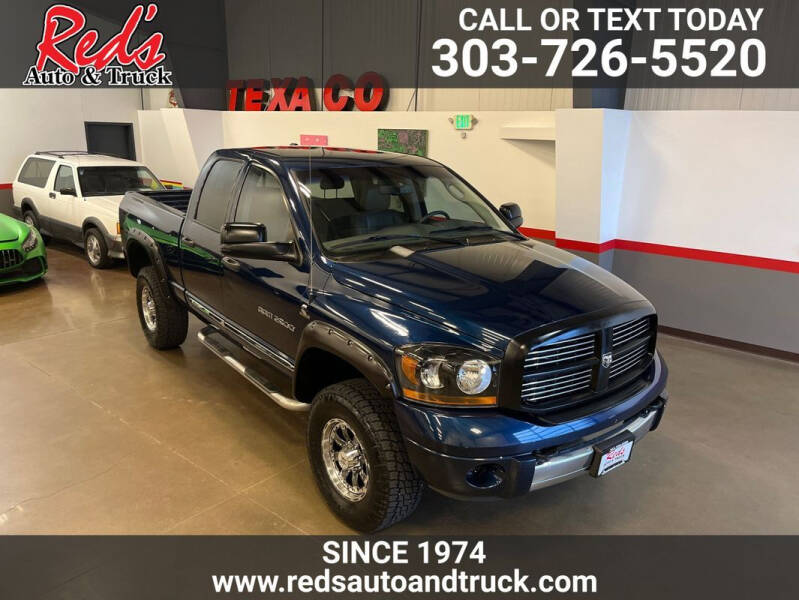 2006 Dodge Ram 2500 for sale at Red's Auto and Truck in Longmont CO