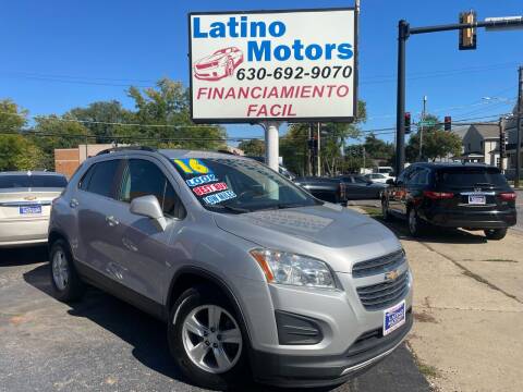 2016 Chevrolet Trax for sale at Latino Motors in Aurora IL