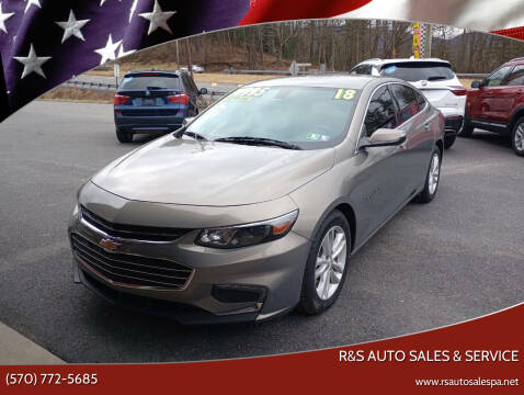 2018 Chevrolet Malibu for sale at R&S Auto Sales & SERVICE in Linden PA