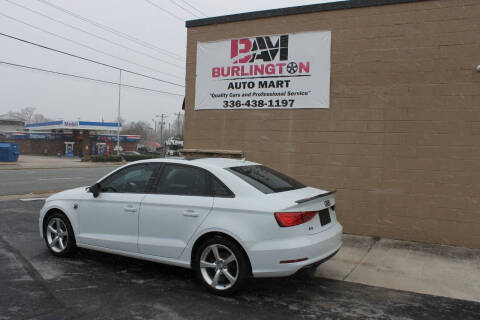 2015 Audi A3 for sale at Burlington Auto Mart in Burlington NC