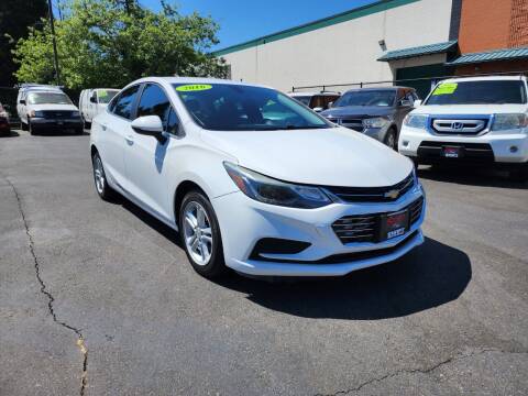 2016 Chevrolet Cruze for sale at SWIFT AUTO SALES INC in Salem OR