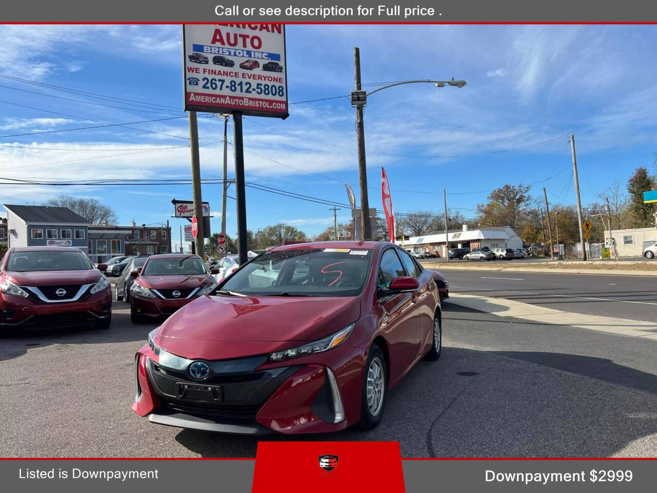 2020 Toyota Prius Prime for sale at American Auto Bristol Inc in Bristol, PA