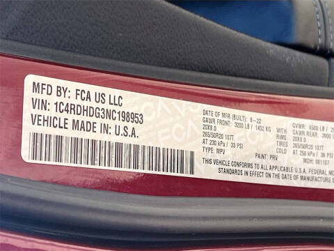 2022 Dodge Durango GT Plus