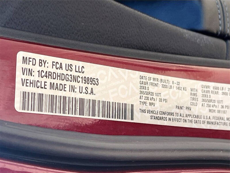 2022 Dodge Durango GT Plus