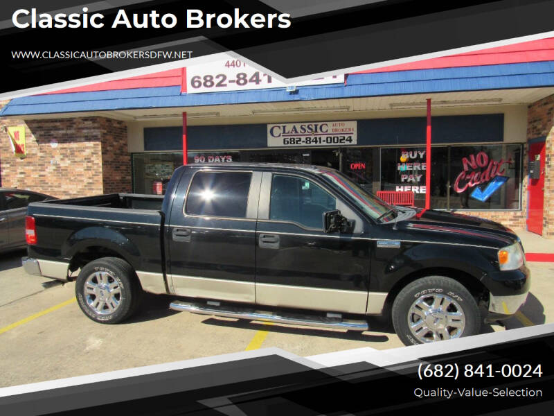 2007 Ford F-150 for sale at Classic Auto Brokers in Haltom City TX