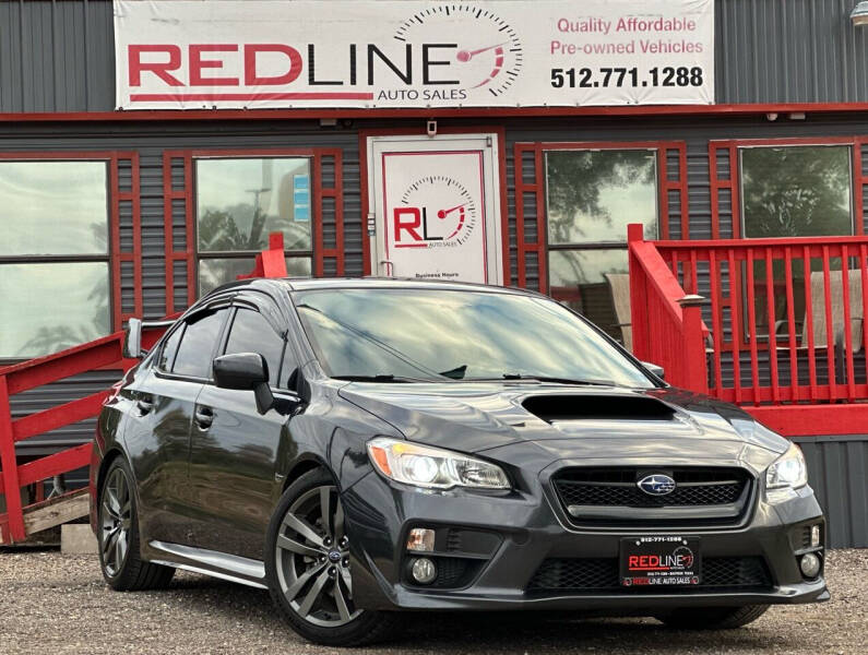 2016 Subaru WRX for sale at REDLINE AUTO SALES LLC in Cedar Creek TX