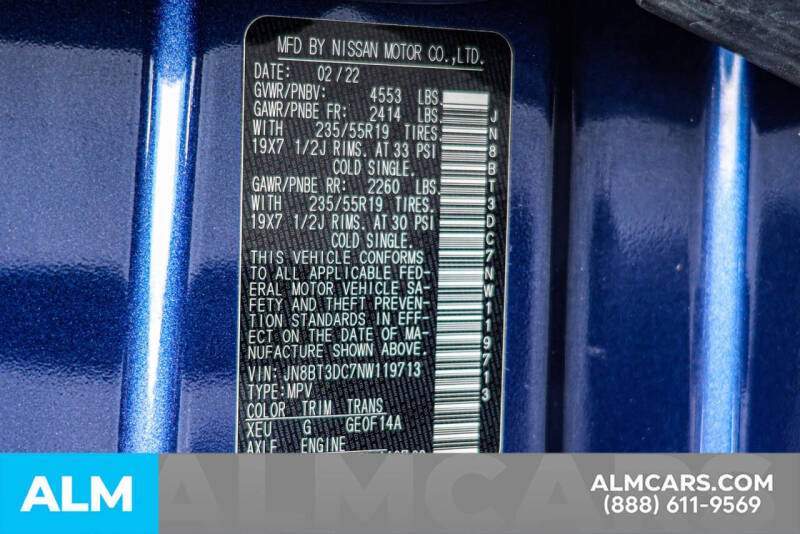 2022 Nissan Rogue Platinum