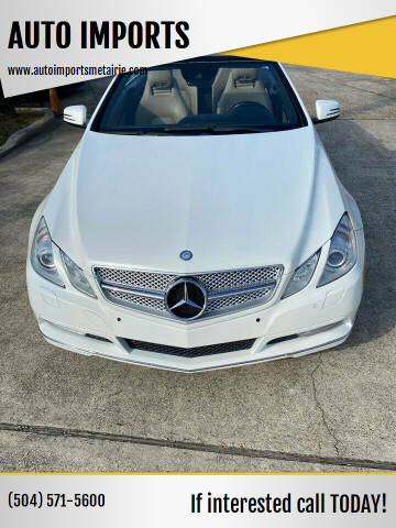 2012 Mercedes-Benz E-Class for sale at AUTO IMPORTS in Metairie LA