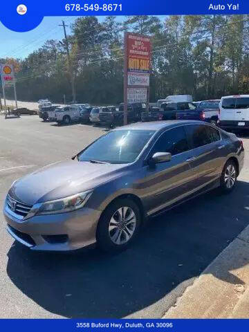 2014 Honda Accord for sale at Auto Ya! in Duluth GA