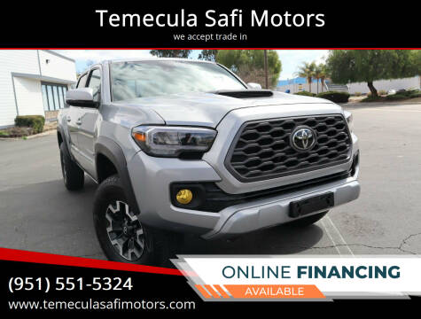 2020 Toyota Tacoma for sale at Temecula Safi Motors in Temecula CA