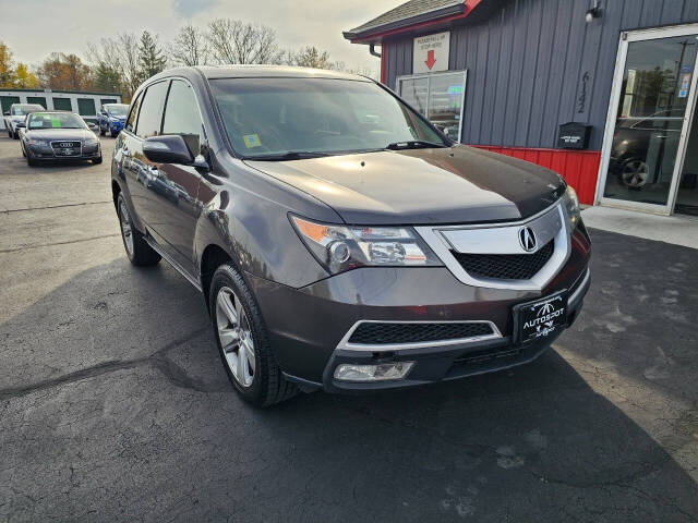 2012 Acura MDX for sale at Autospot LLC in Caledonia, WI