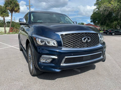2016 Infiniti QX80 for sale at Consumer Auto Credit in Tampa FL